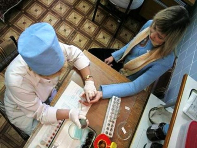 Сдача крови в больнице