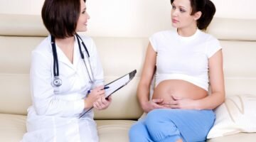 Концентрация гемоглобина в крови у беременных женщин в I, II и III триместры